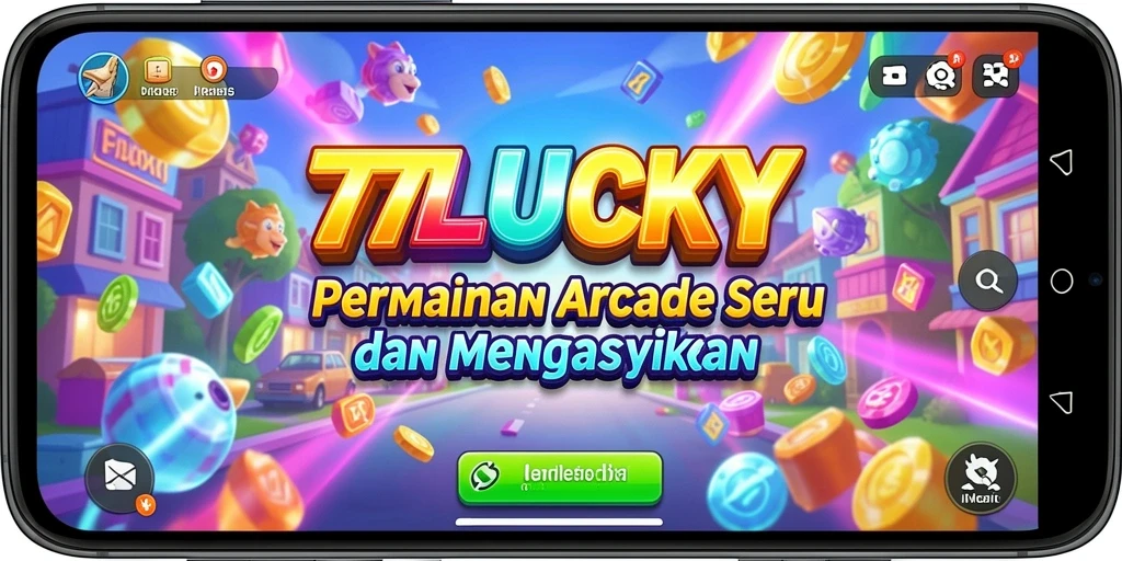Tampilan menarik dari gameplay seru 777LUCKY.