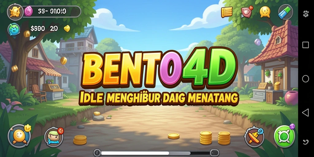 Gameplay BENTO4D yang menarik dan penuh warna.