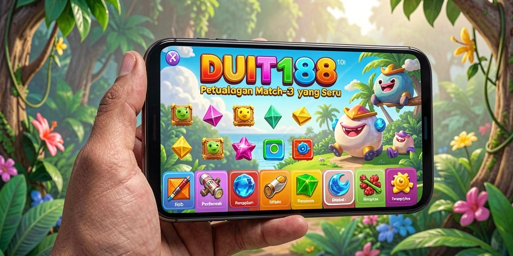 Gameplay DUIT188 yang menarik dengan tantangan Match-3.