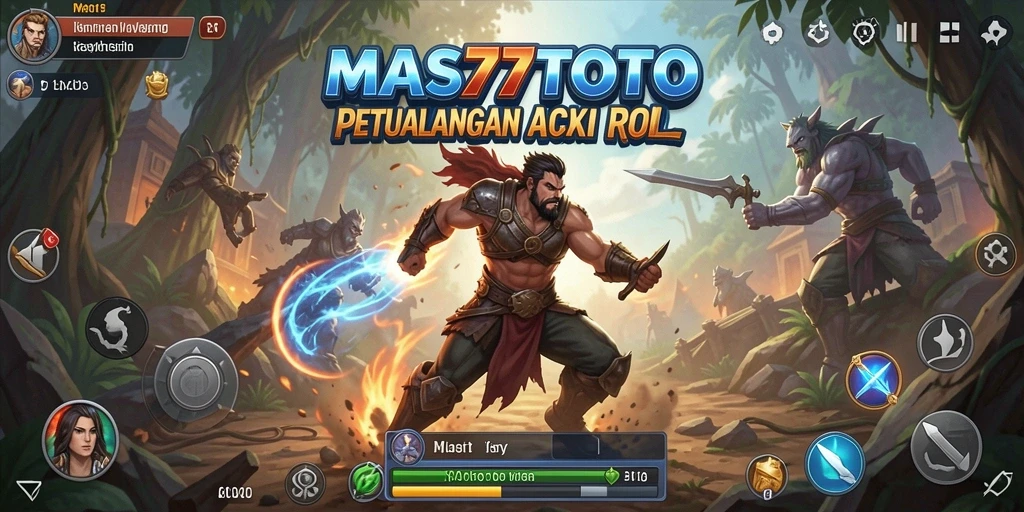 Tampilan gameplay MAS77TOTO yang menakjubkan dan penuh aksi.