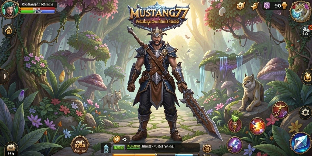 Tampilan seru dari gameplay MUSTANG77 dengan aksi petualangan yang memukau.