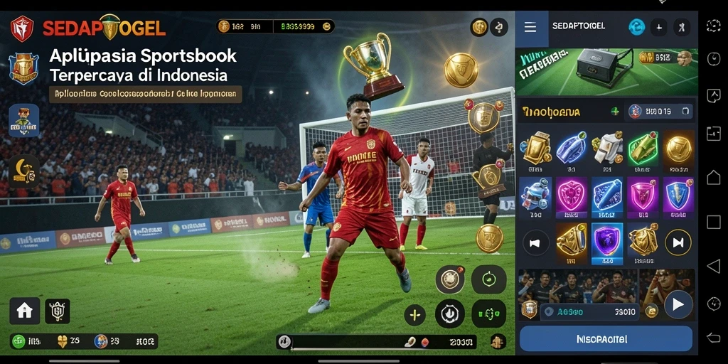Tampilan menarik dari gameplay taruhan olahraga SEDAPTOGEL.