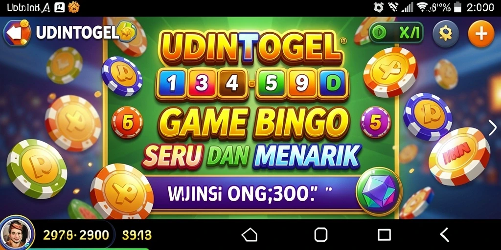 Tampilan gameplay seru dan menantang UDINTOGEL yang memukau.